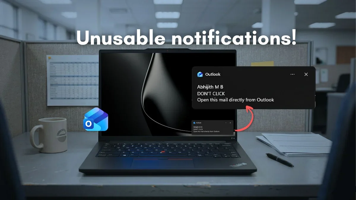 微軟新版 Outlook 點通知要等 10 秒才開信　舊版一鍵秒開 WebView2 架構成瓶頸