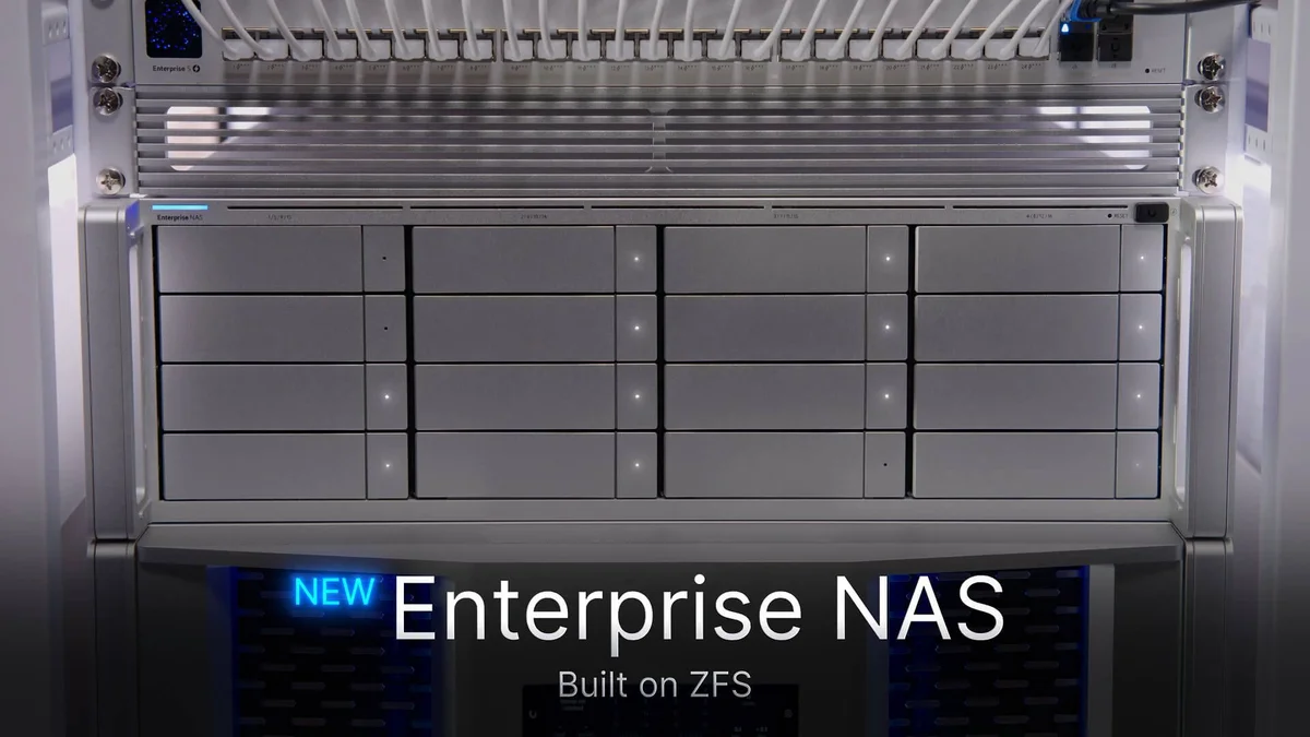 Ubiquiti 推出 Enterprise NAS：免授權費的 ZFS 企業級儲存，要搶 Synology 與 TrueNAS 的市場