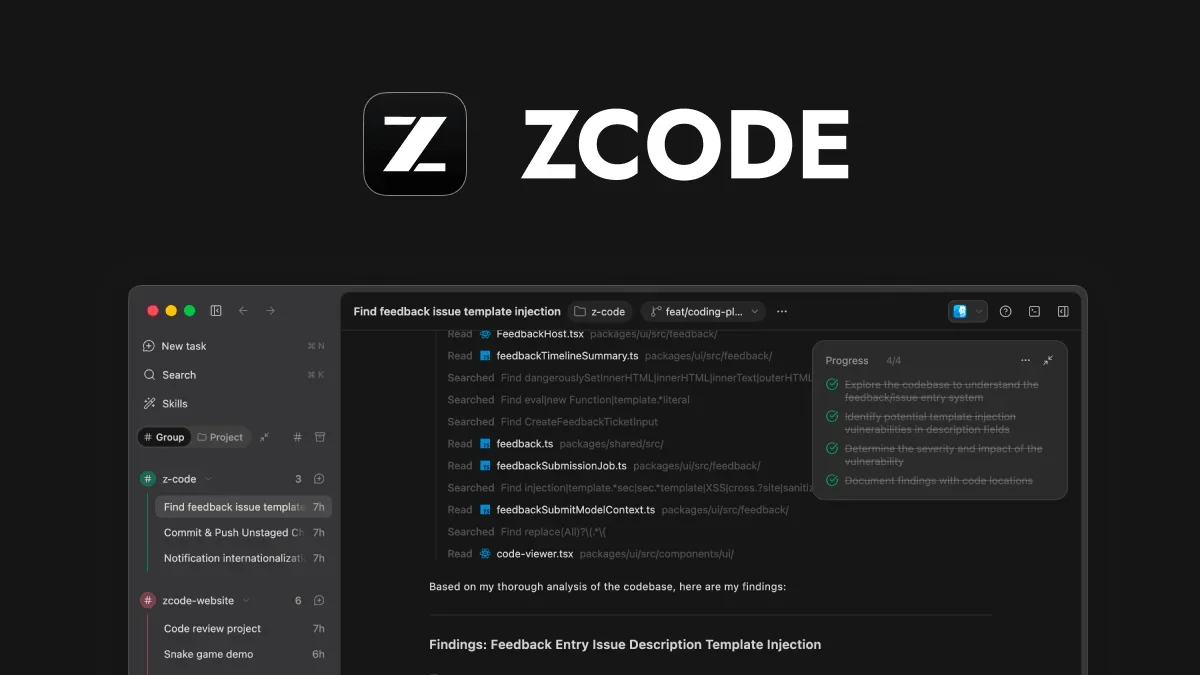 Z.ai 推出 ZCode 3.0：GLM 製造商的官方 IDE，正面挑戰 Claude Code