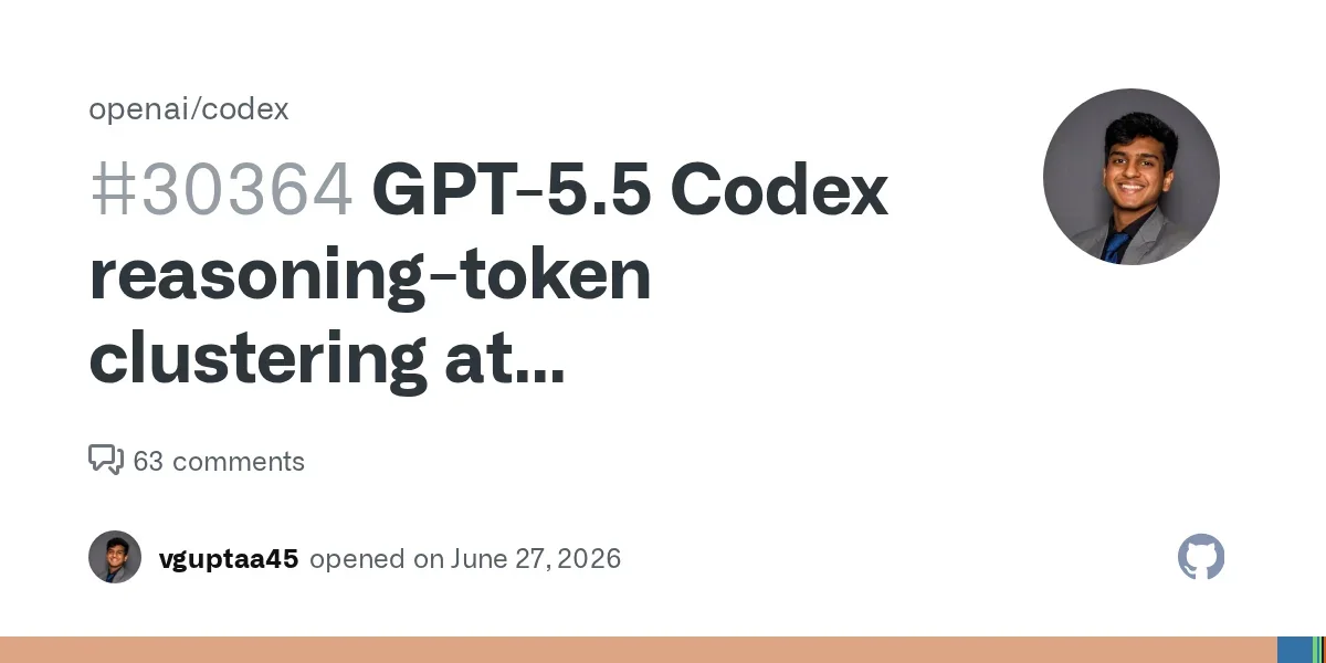 GPT-5.5 Codex 推理 token 異常聚集 516/1034/1552：實測 39 萬筆資料指向「推理預算被截斷」