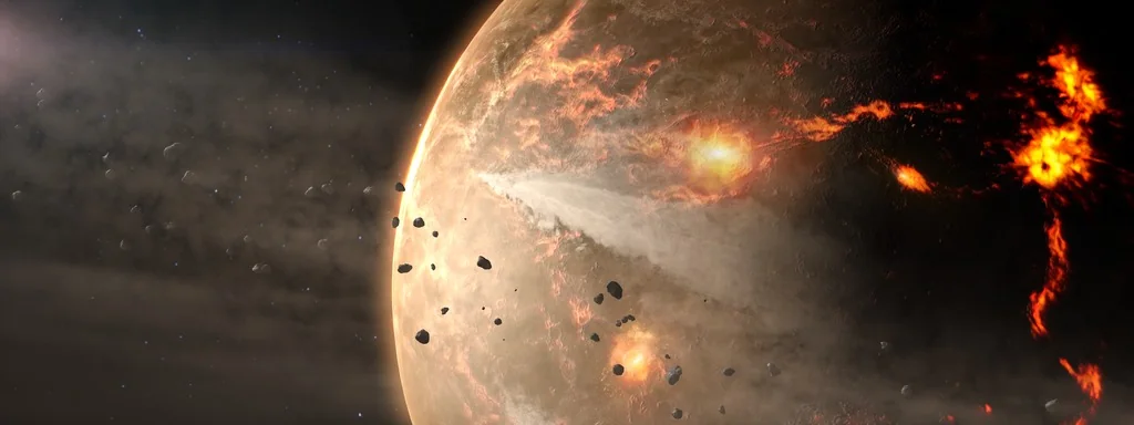 隱藏的 5 億年：宇宙級轟炸把地球第一代地殼熔成薄片，板塊構造才遲到