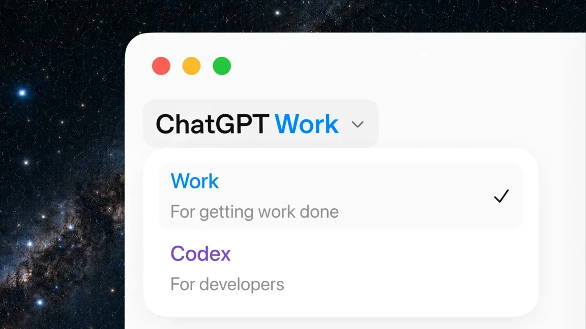 OpenAI 把 ChatGPT 大升級成「Work」：能跨 App 跑任務、排程、長時間自動完成工作