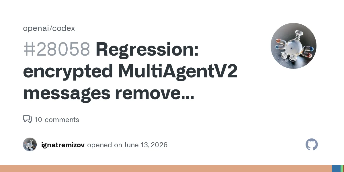 OpenAI Codex CLI 隱藏子代理提示：MultiAgentV2 加密引爆開發者信任危機