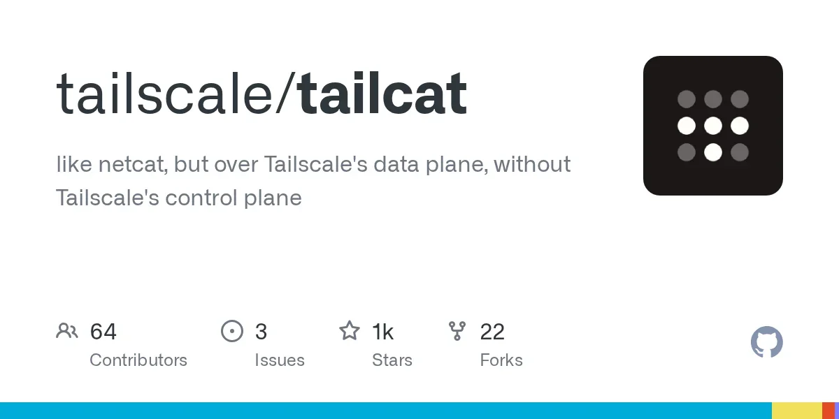 Tailscale 開源 Tailcat：免帳號就能穿透 NAT 的 WireGuard 隧道
