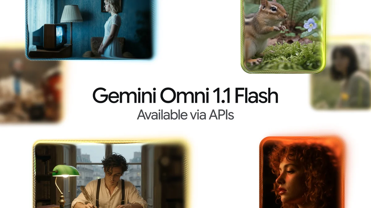 Google 推出 Gemini Omni 1.1 Flash：影片生成模型進入生產就緒階段，主打場景延長與 4K 升頻