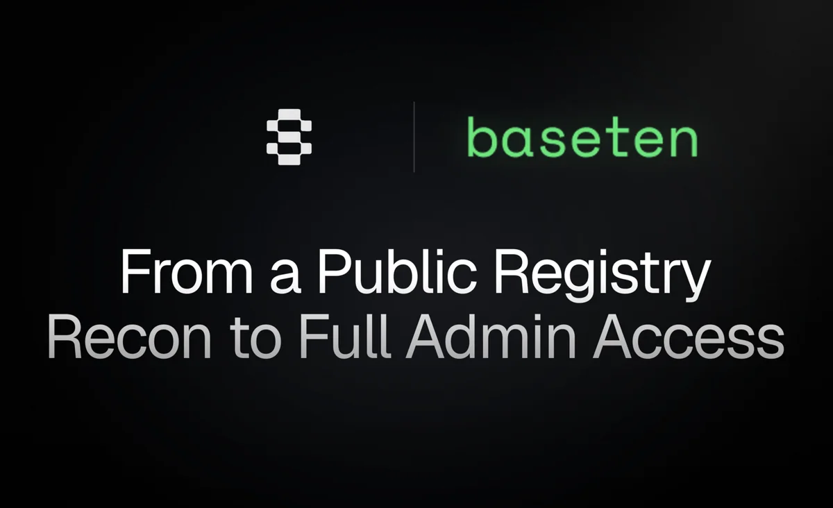 AI 滲透測試代理 25 分鐘攻陷 Baseten GitHub　2023 年的 build token 至今仍有效