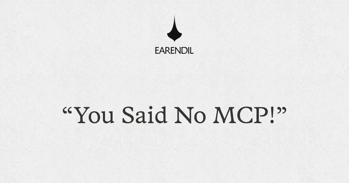 Pi.dev 為何從拒絕 MCP 到全面擁抱？Earendil 工程團隊親自解釋改變的契機