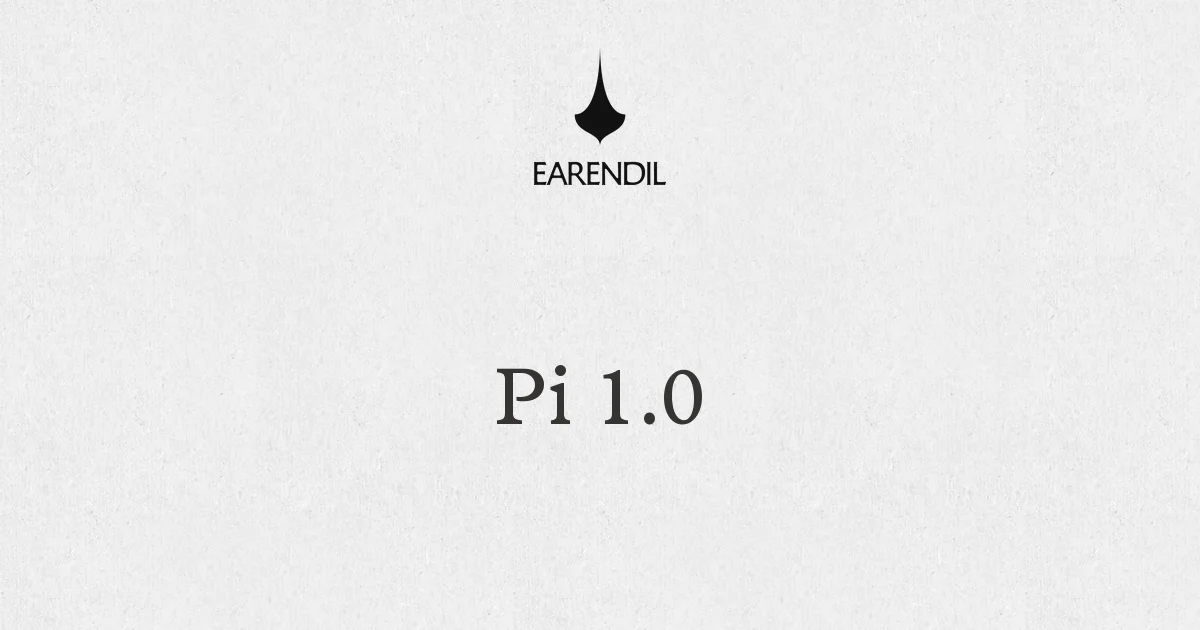 Earendil 推出 Pi 1.0 與 Pi Durable：極簡 AI 代理框架正式進入長期任務時代