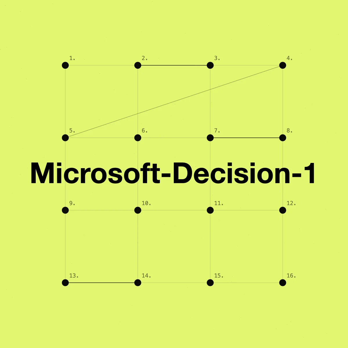 Microsoft 推出決策模型 Decision-1：比 GPT-6 Sol 快 35 倍，但只在結構化任務上能打