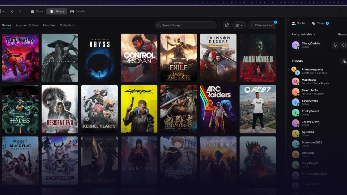 Epic Games 全 vibe code 重寫自家 Launcher：自稱比 Steam 快 46%，CEO 同步宣告「全面 AI 優先」
